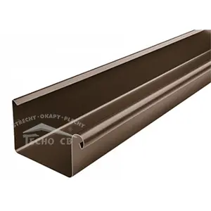 Žlab hranatý podokapní 330 barvený / lakovaný