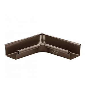 Žlabový kout hranatý 333 pozinkovaný barvený / lakovaný