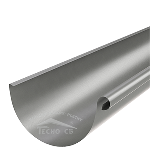 Žlab půlkruhový podokapní 250 titanzinkový