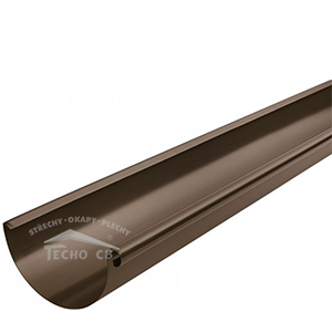 Žlab půlkruhový podokapní 330 pozinkovaný barvený / lakovaný