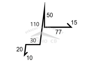 Štítové lemování 312 pozinkované barvené / lakované 