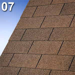 IKO Superglass 3 tabulový (07)podvojná hnědá