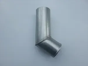 Koleno výtokové 80 letované pozinkované