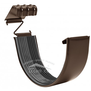 Spojka žlabů s těsněním 330 pozinkovaná barvená / lakovaná