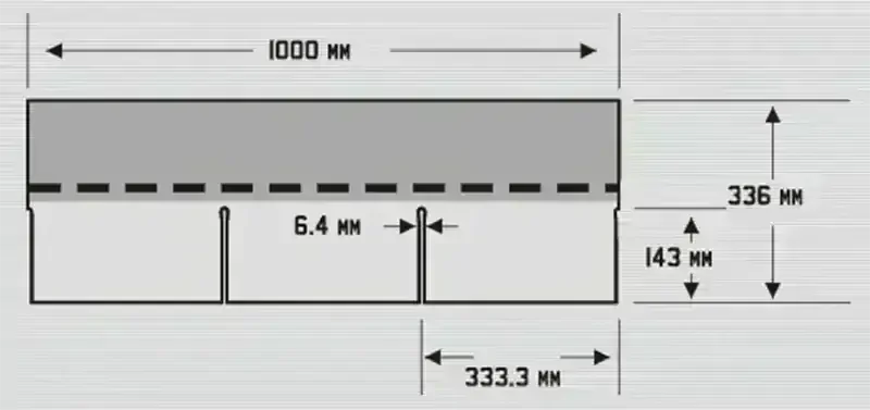 IKO Superglass 3 tabulový (10)cihlově červený