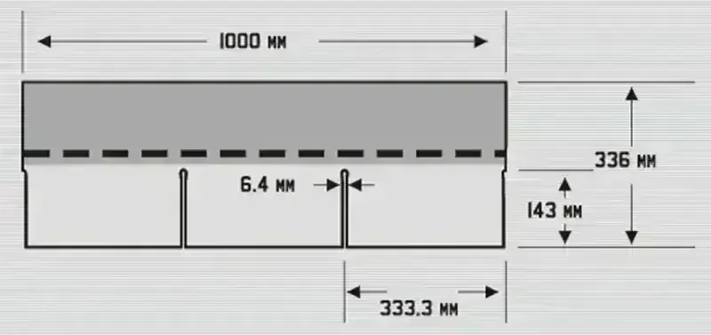 IKO Superglass 3 tabulový (07)podvojná hnědá