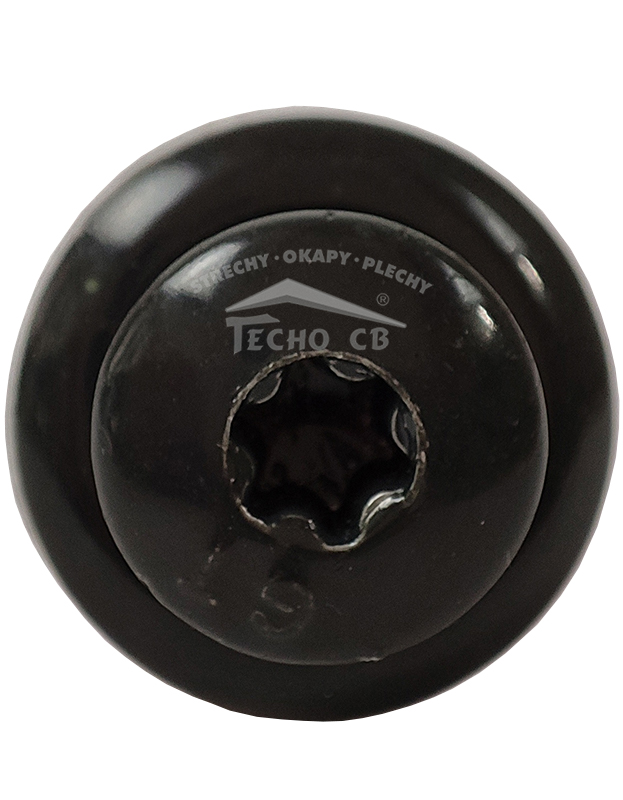 Klempířský šroub GTF P 4,8 x 20 mm pozinkovaný barvený / lakovaný šedá RAL 7016 250ks