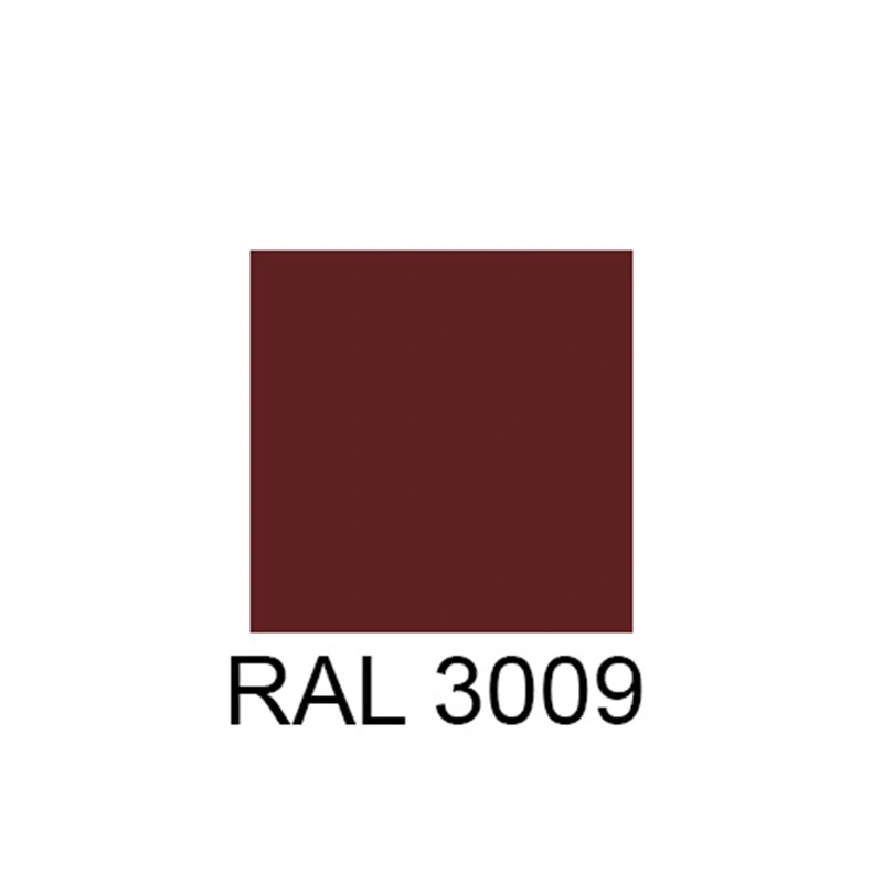 Plechová střešní krytina Evroklik PE 25- červenohnědá RAL 3009